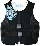 Kent Vest Neop Lad L Teal-Blk