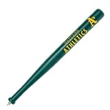 OAKLAND ATHLETICS A'S 8" GREEN MINI WOOD BASEBALL BAT PEN