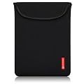 APPLE IPAD 2 BLACK NEOPRENE POUCH / CASE / COVER / SKIN WITH SHOCKSOCKS LOGO