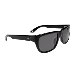 Spy Optic Kubrik Sunglasses - Shiny Black w/ Grey Lens