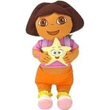 Nick Jr Dora The Explorer Cuddle Pillow - Dora Star Catcher Plush