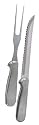 Ginsu International Traditions 2-Piece Stainless Steel Carving Set