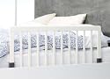 BabyDan Wooden Bed Guard White
