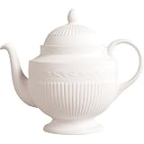 Wedgwood Edme Teapot, White