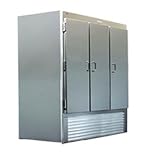 Reach in Refrigerator Commercial Stainless Steel 78"