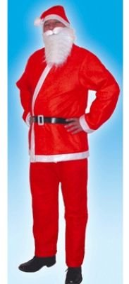 Weihnachtsmannkostüm 5tlg.