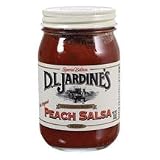 Jardines Texas Foods Peach Salsa 16-ounce (6 Jars)