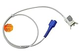 Denshine Nellcor Reusable Pediatric Spo2 Sensor 9 Pins Infant Child Kids Finger Clip Compatible Nellcor