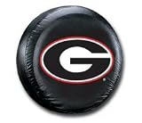 Georgia Bulldogs Black Spare Tire Cover