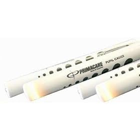 6/Pk - Diagnostic PENLIGHT with PUPIL GAUGE imprint - (Pack of 6)
