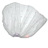 pink flashing tiara and veil