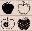 Four Apples Design Accent by Hero Arts