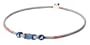 Phiten MLB Authentic X30 Necklace, Atlanta Braves, 22 Inches