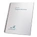 GBC Custom Printable Cover Sheets, 80 lb, Letter Size, White, 25 per Pack (2001894)