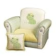 Lambs & Ivy Froggy Tales Upholstered Rocking Chair