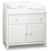 Transitional Style Pure White Finish Changing table