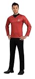  : Rubies Men's Star Trek Movie Shirt, Red, Large