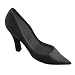 Foot In the Door Doorstop - Black