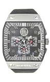 Diesel Men's Premium Collection Chronograph Black Leather Watch #DZ9013