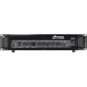 Ampeg Pro Series SVT7PRO 1000 Watt Tube Solid State Hybrid Class D Bass Amplifier Head by 