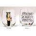 Listen Honey, I'm Aged to Perfection! Party Girl Stemless Wine Glass