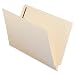Smead End Tab Fastener Folder, Legal, Straight, 2-Inch Prong B Style #1 Fastener, Manila, 50 per Box (37110)