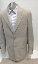 Hot Sale New Men's 2 Button Tan / Beige Dress Suit - Includes Jacket and Pants