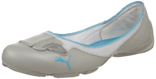 Puma Women's Saba Versatile Ballet Slipper,Grey Violet/White/Bachelor Button,7 B US