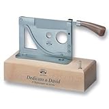 Berti Cigar Cutter With Wood Base