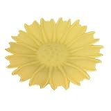 ArteFlorum FP10Y-2 Flower Plate Small - Yellow - Set of 2 - 10.5 Inch