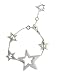 Stunning Stars Bracelet in Surgical Steel