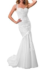 One Shoulder 2014 Mermaid Lace  Dress