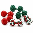 Jolly Silk Knot Cufflinks
