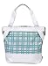 Aquarium Tote (Blue Grid) by Soren