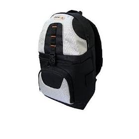 Click here to buy DIGI TECH Digital SLR Camera Camcorder Sling Backpack (Black Silver) For The Minolta... by DigiTech.