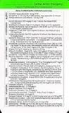 Tarascon Cardiac Arrest/Emergency Reference Card 2008 (Tarascon Ocket Phamacopoia)