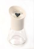 Ceramic Spice Grinder - White - with adjustable coarsness wheel