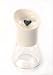 Kitchen & Housewares : Ceramic Spice Grinder - White - with adjustable coarsness wheel