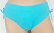 Missy Shirred Side Swimwear Bottom with Adjustable Ties in Aqua, Brown or Orange. Sizes 6-16 and 18W