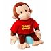 Russ Berrie Curious George with Red Shirt 16" Plush