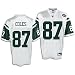 Reebok New York Jets Laveranues Coles Replica White Jersey