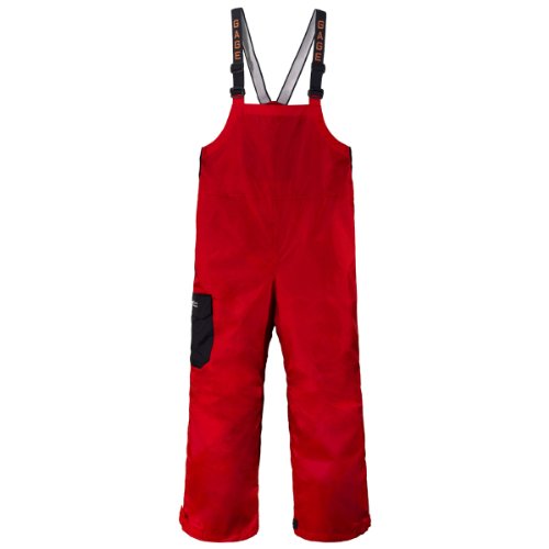 Grundens Weather Watch Bibs (X-Large, Red)
