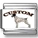 German Wirehaired Pointer Dog Custom Photo Italian Charm