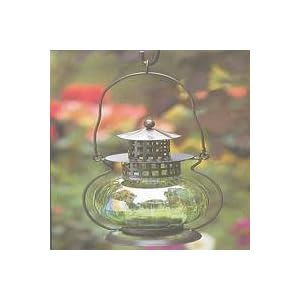 Mintcraft Green & Bronze Candle Lantern GB-8142