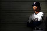 Surprise, AZ - February 28: Texas Rangers Photo Day - Yu Darvish Photographic Poster Print by Jamie Squire, 8x12