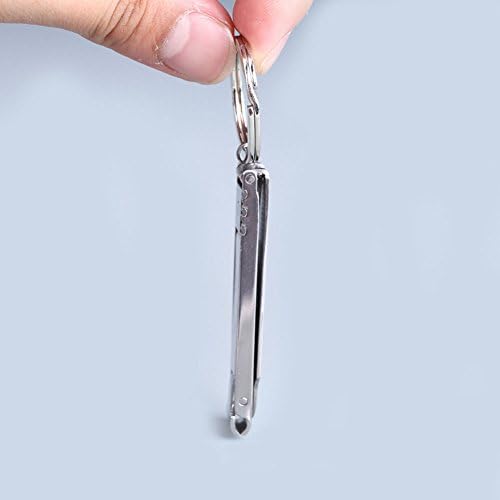 YourStyle?Fashion Nail Clipper Sharp for Cutting Both Fingernails Toenails Quality Stainless Steel With Key Chain Nail Cutter Unisex
