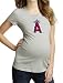 Motherhood Maternity: Los Angeles Angels Of Anaheim Short Sleeve Scoop Neck MLB Maternity T Shirt