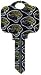 Jacksonville Jaguars Kwikset KW1 House Key