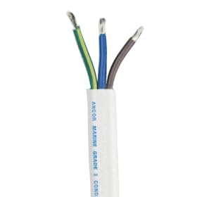 Ancor Marine Grade Electrical European Color Code AC Tinned Class K 3-Cable Wiring