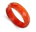  : IMPRESSIVE DYED FACETED 6 MM CARNELIAN GEMSTONE AGATE RING